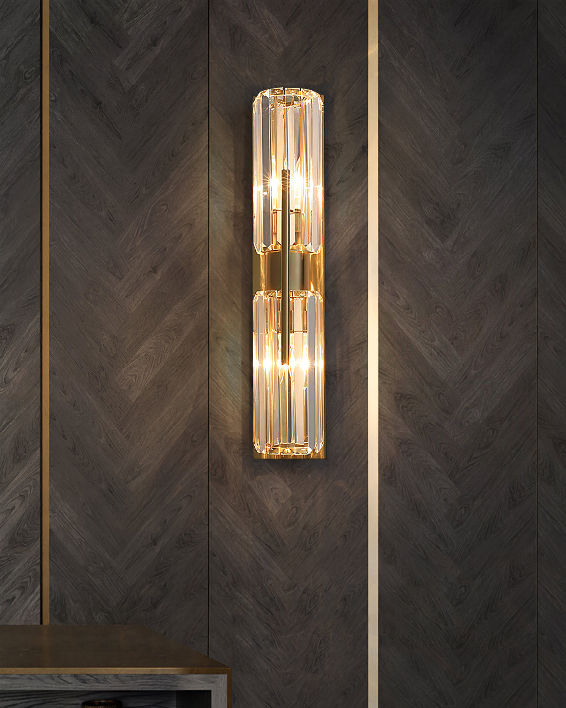 Lefi Art Deco Wall Light
