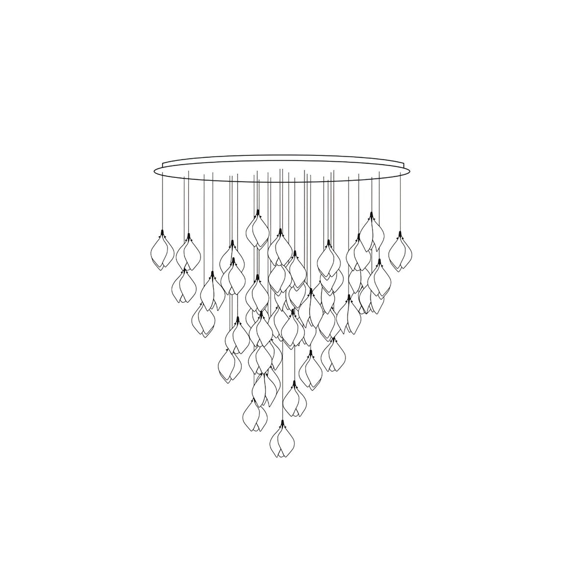 Lifiran Floral Pendant Light