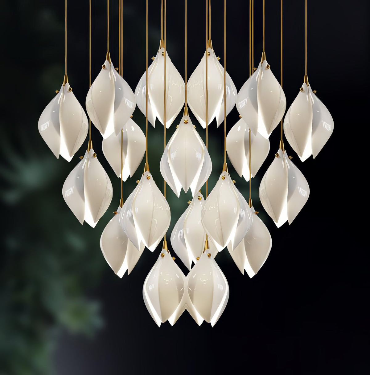 Lifiran Floral Pendant Light