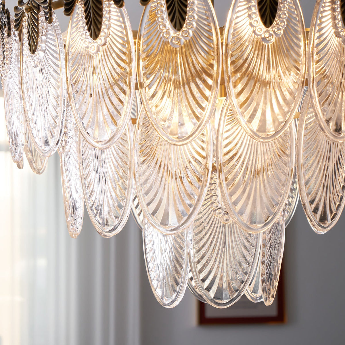 Agonir Art Nouveau Chandelier
