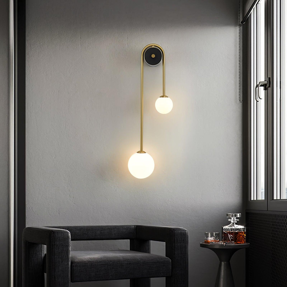 Lelanor Arched Wall Light