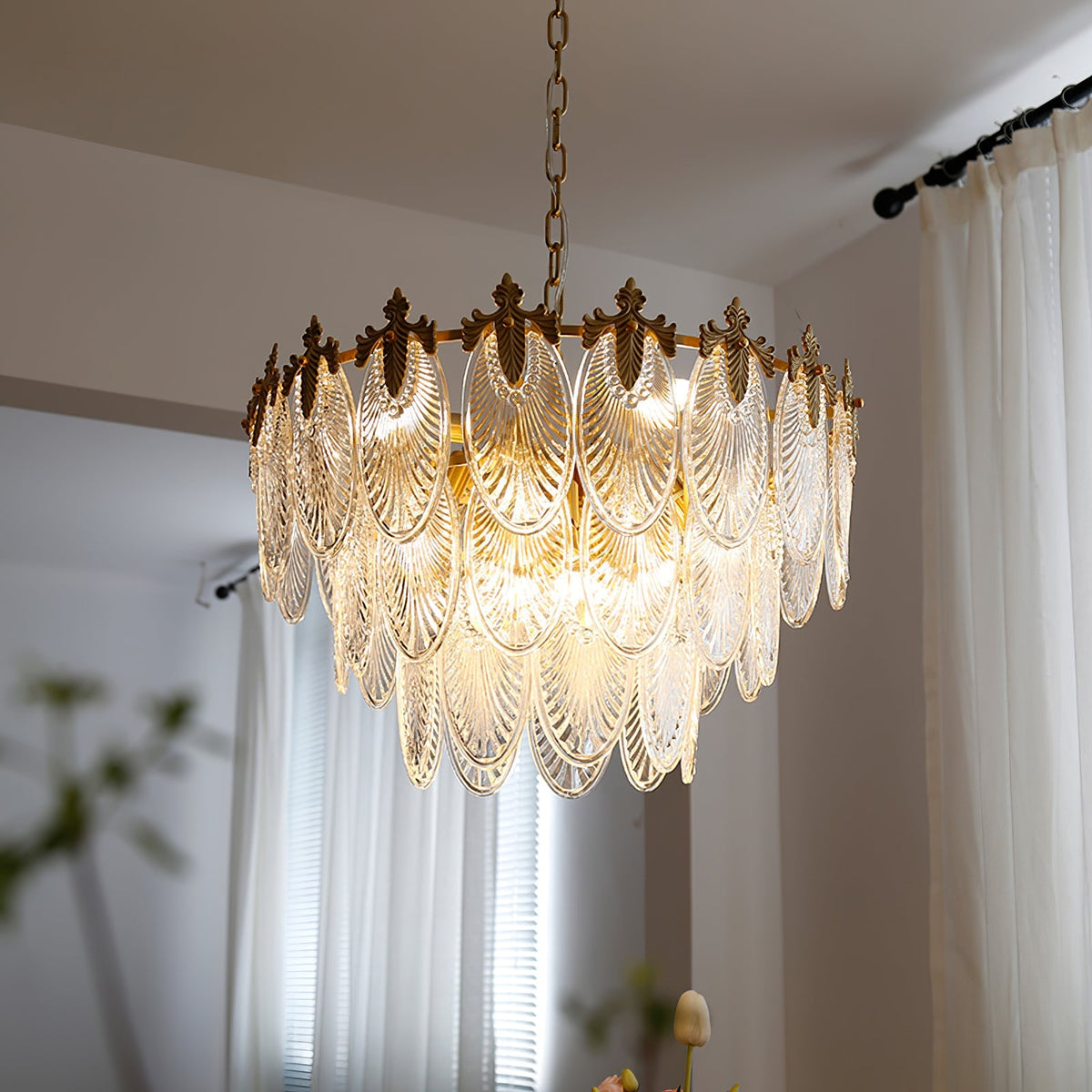 Agonir Art Nouveau Chandelier