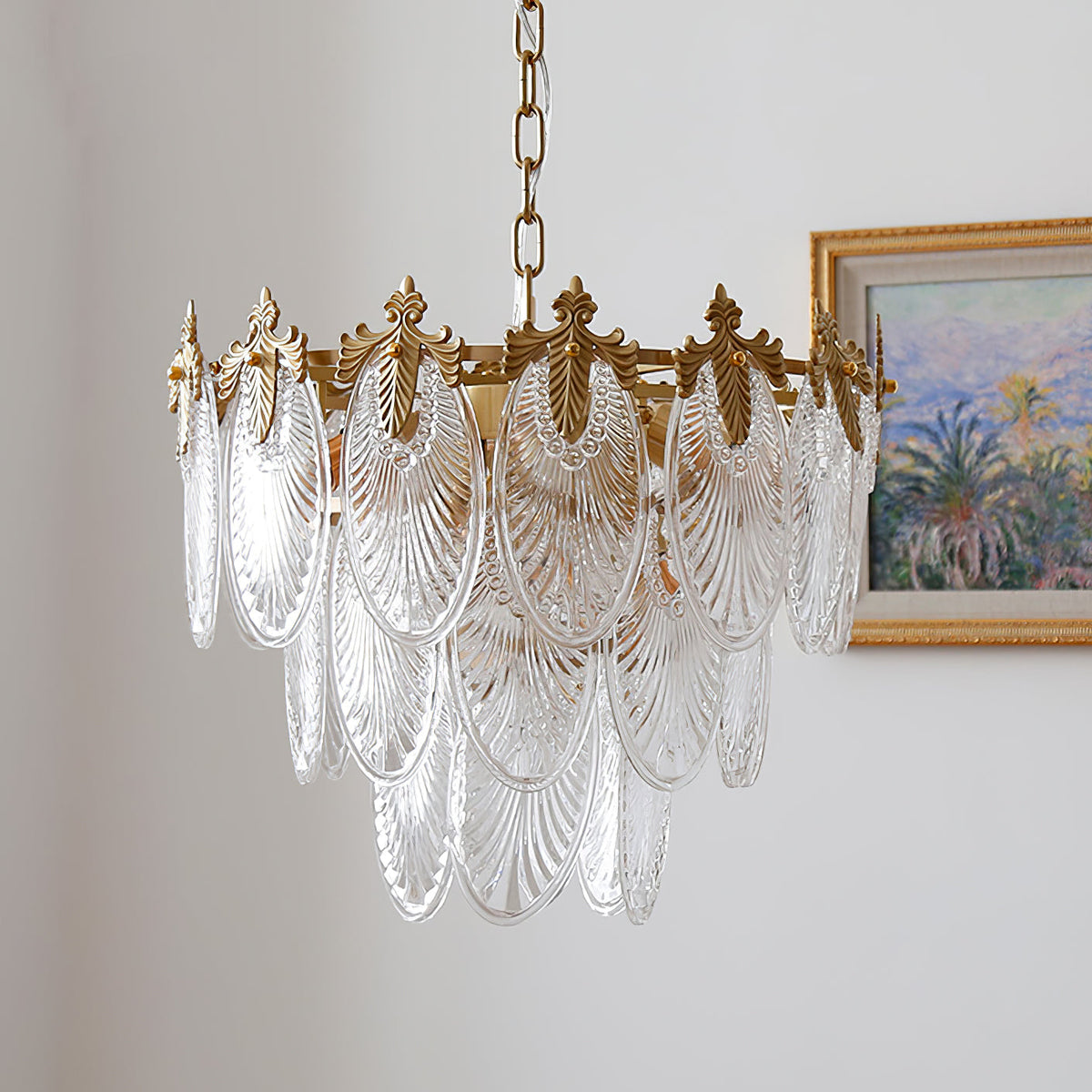 Agonir Art Nouveau Chandelier