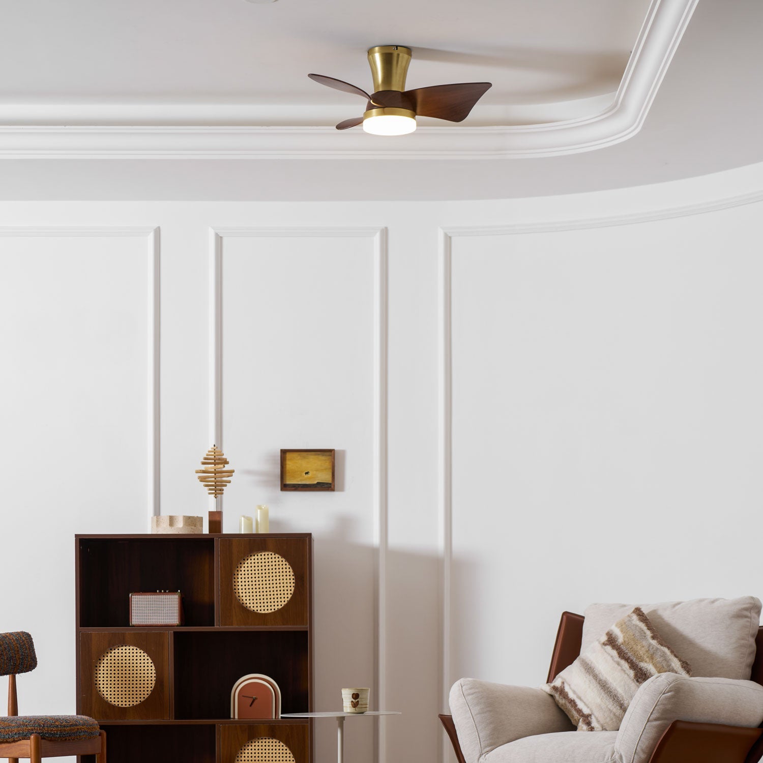 Avoressa Modern Ceiling Fan Light