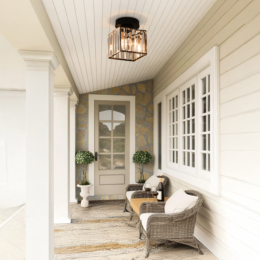 Cuozo Crystal Ceiling Light