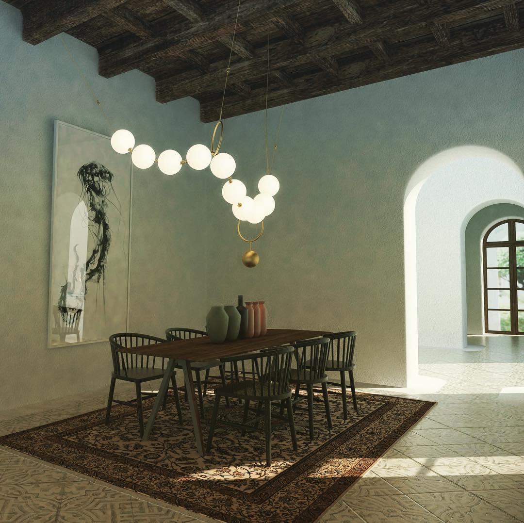 Loxe Globe Chandelier
