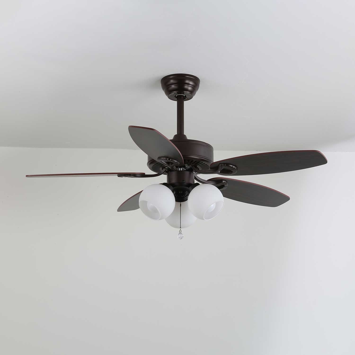 Lunoves Vintage Ceiling Fan Light