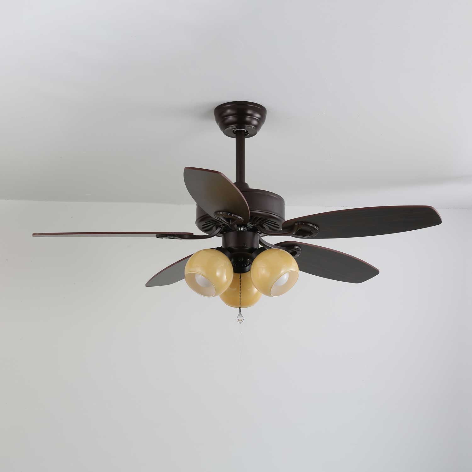Lunoves Vintage Ceiling Fan Light