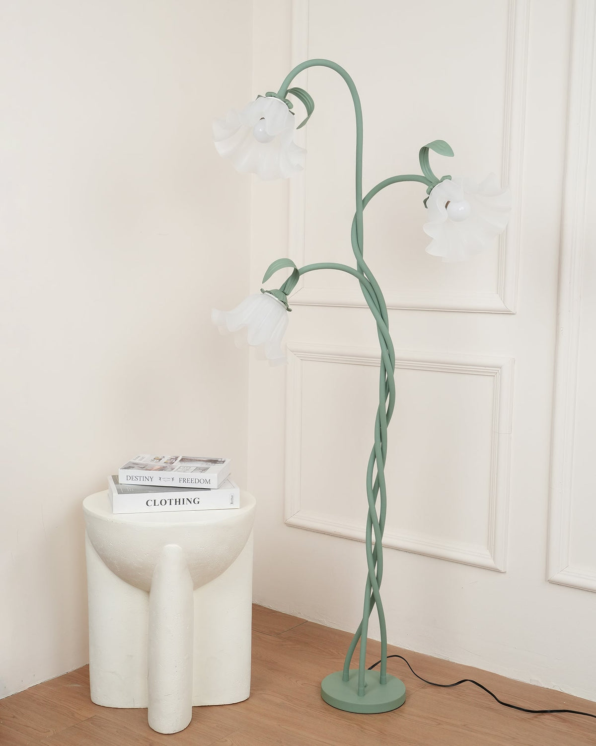 Lavelora Floral Floor Lamp