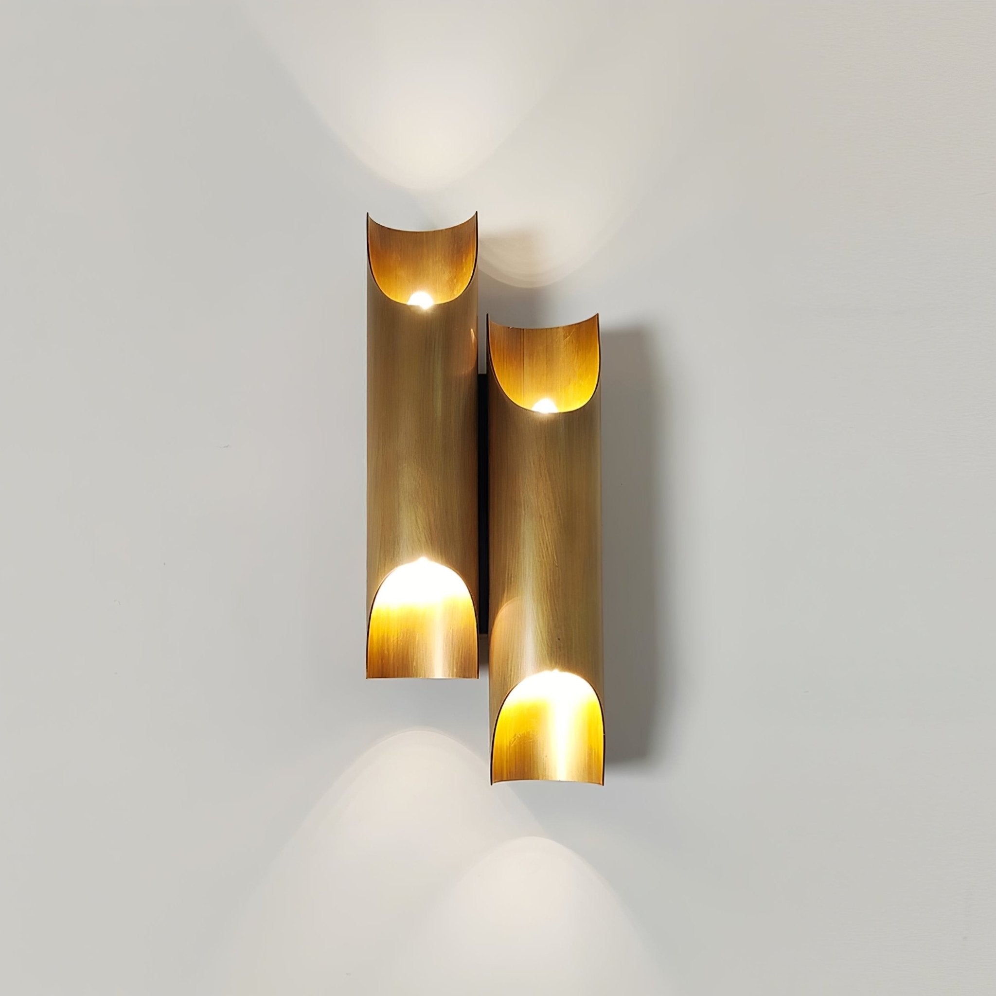 Lecona Brass Wall Light