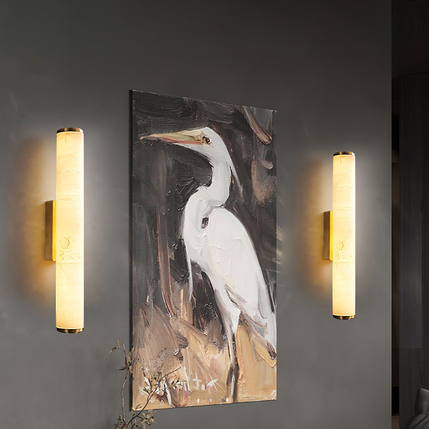Kironti Alabaster Wall Light