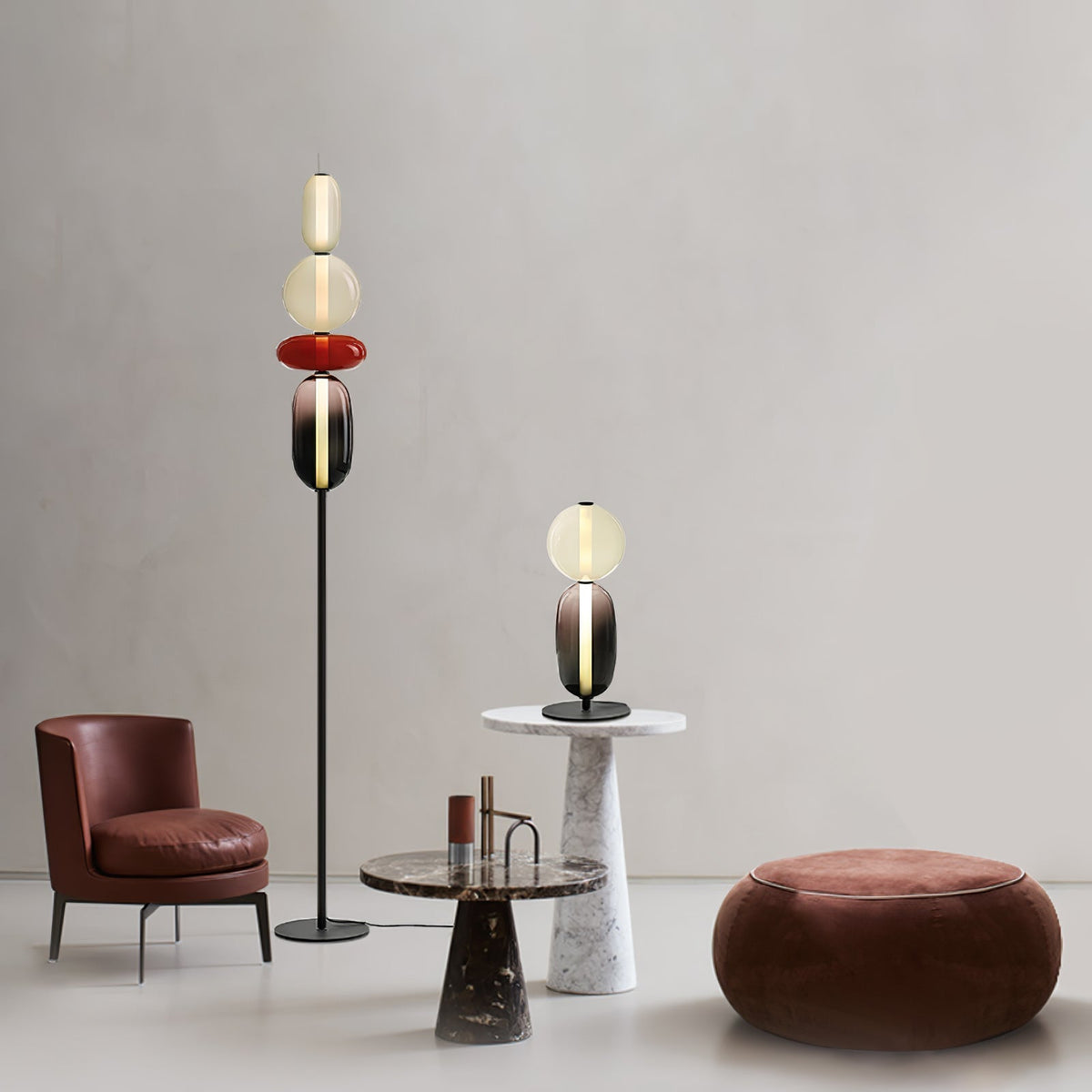 Borivon Sculptural Table Lamp