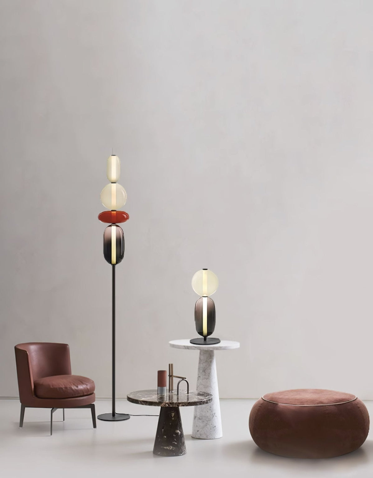 Borivon Sculptural Table Lamp