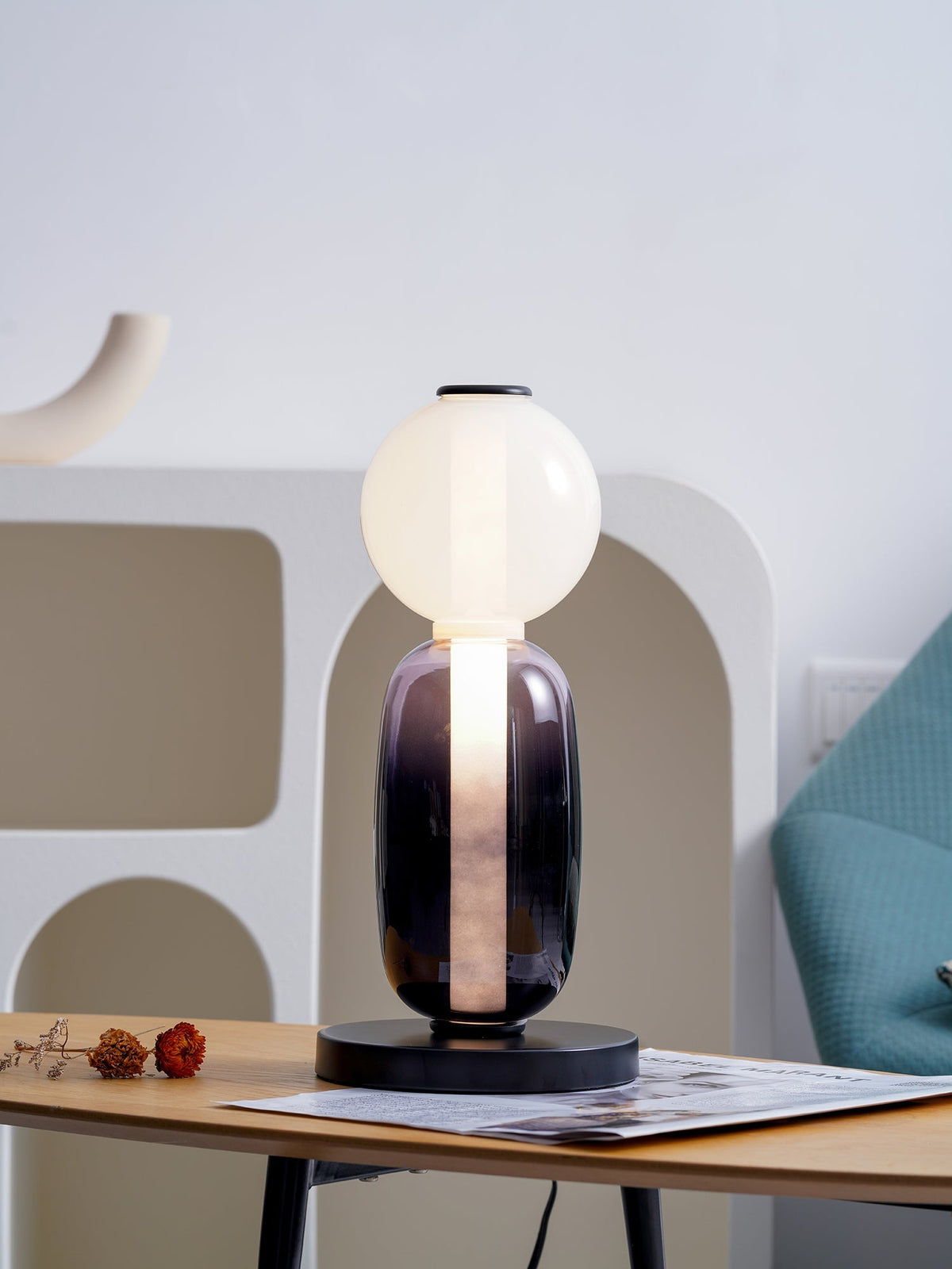 Borivon Sculptural Table Lamp