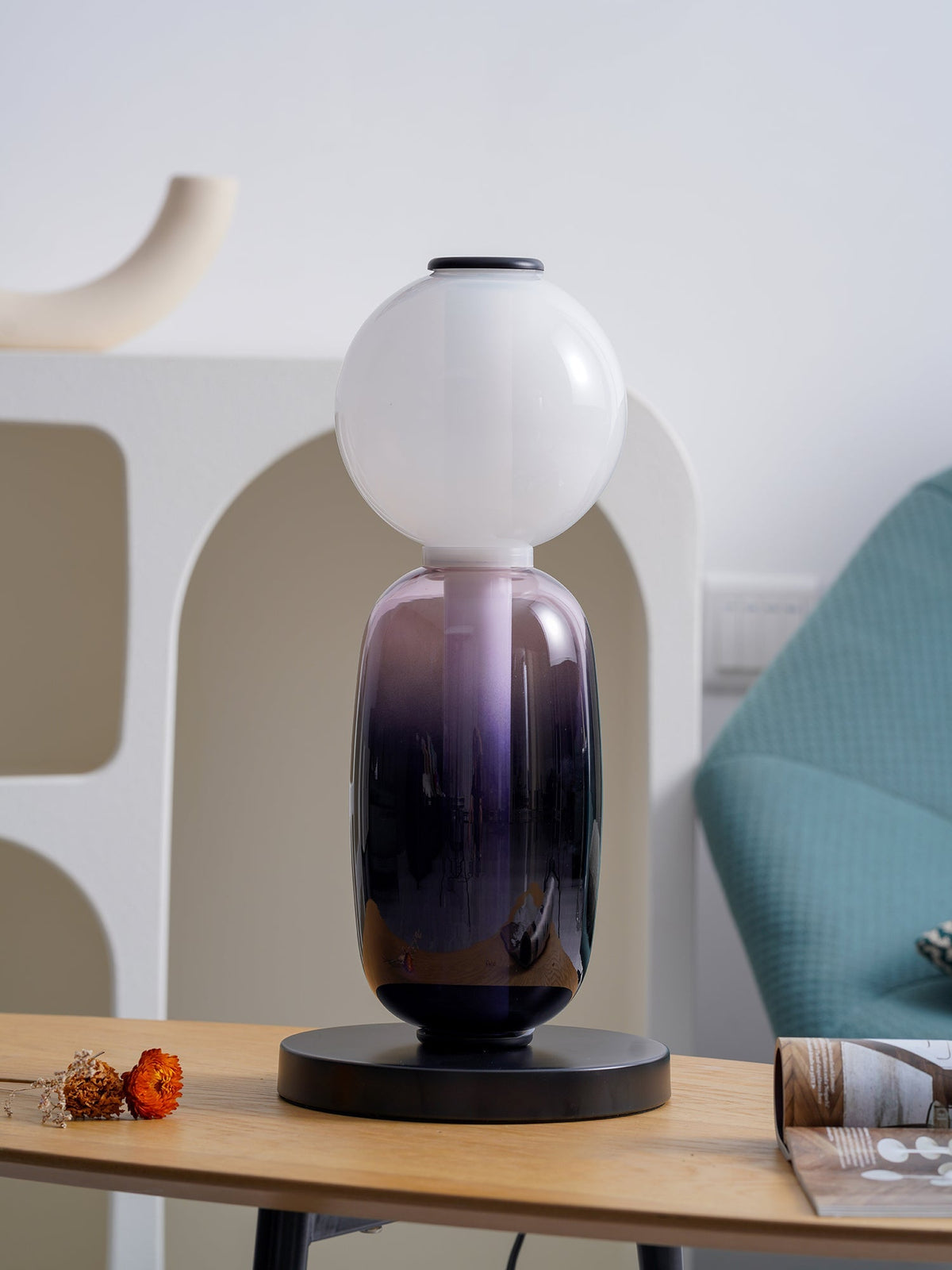 Borivon Sculptural Table Lamp