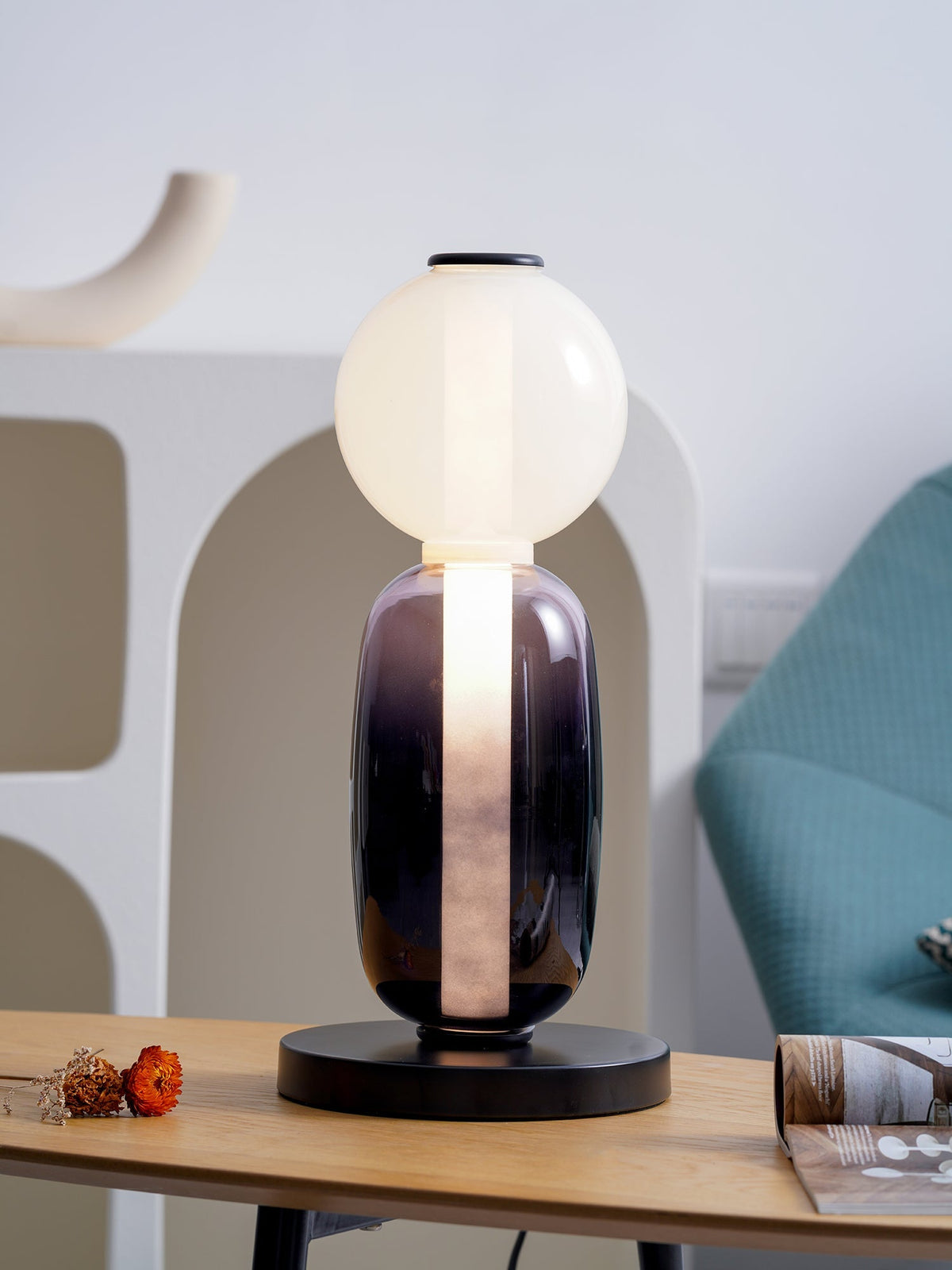 Borivon Sculptural Table Lamp