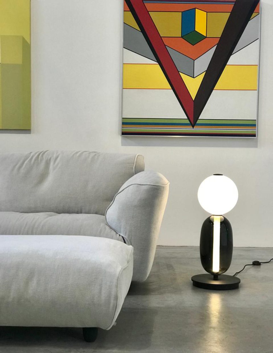 Borivon Sculptural Table Lamp