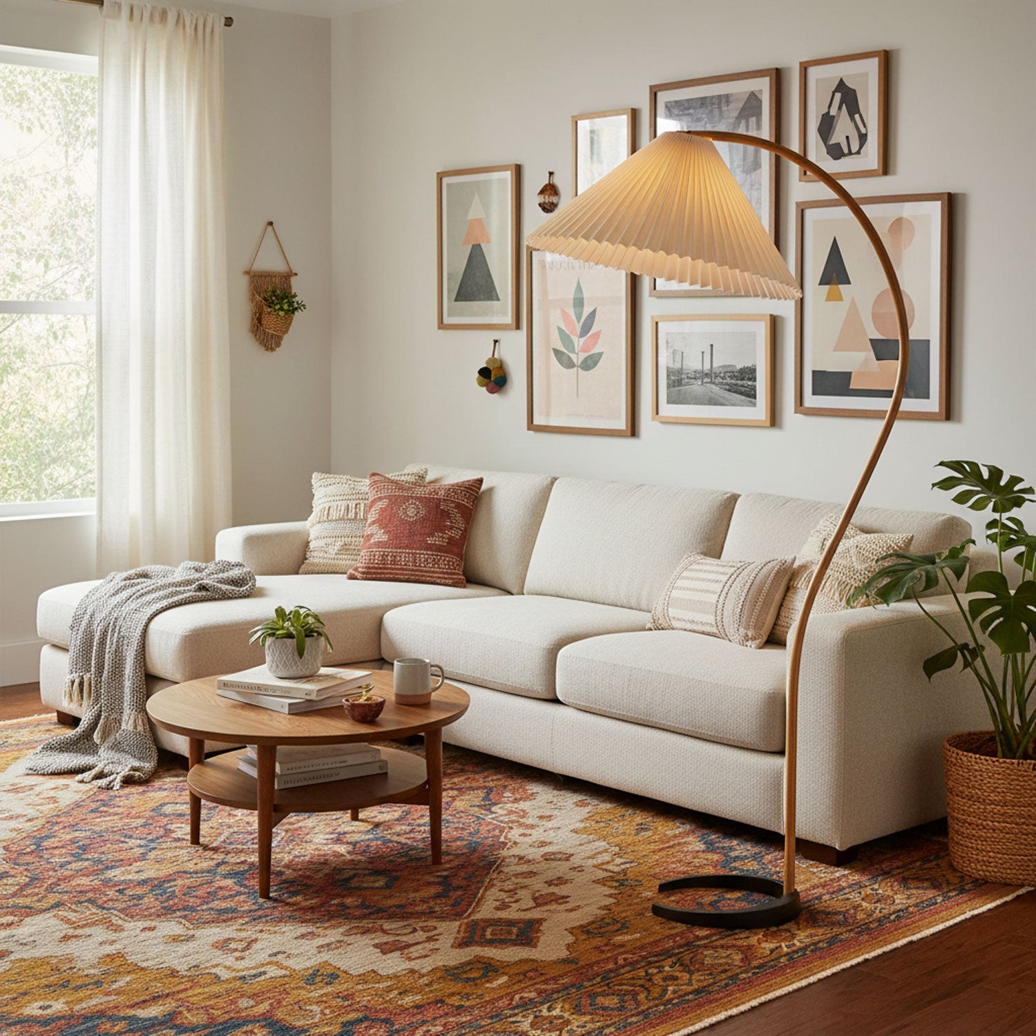 Alella Sculptural Floor Lamp