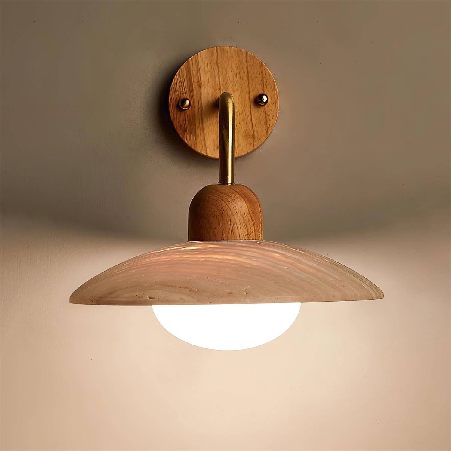 Beleraro Travertine Wall Light