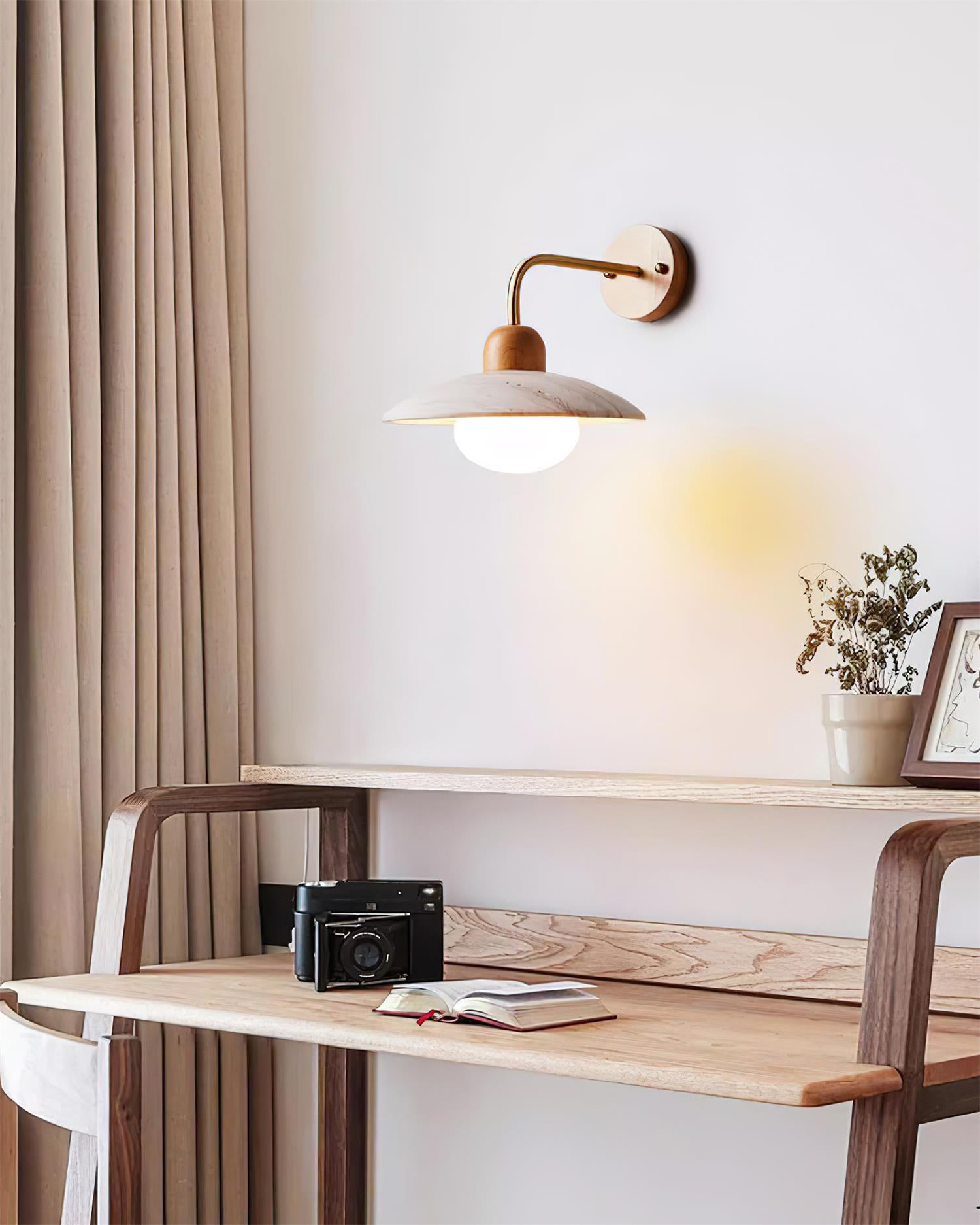 Beleraro Travertine Wall Light
