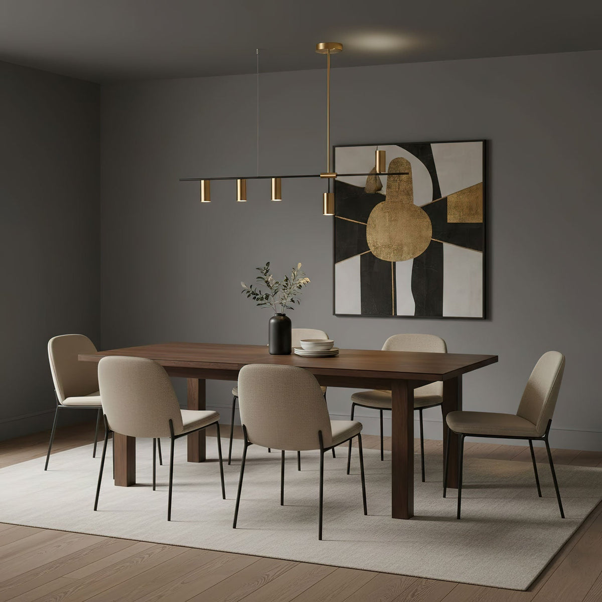 Cassandra Linear Chandelier – detail 6