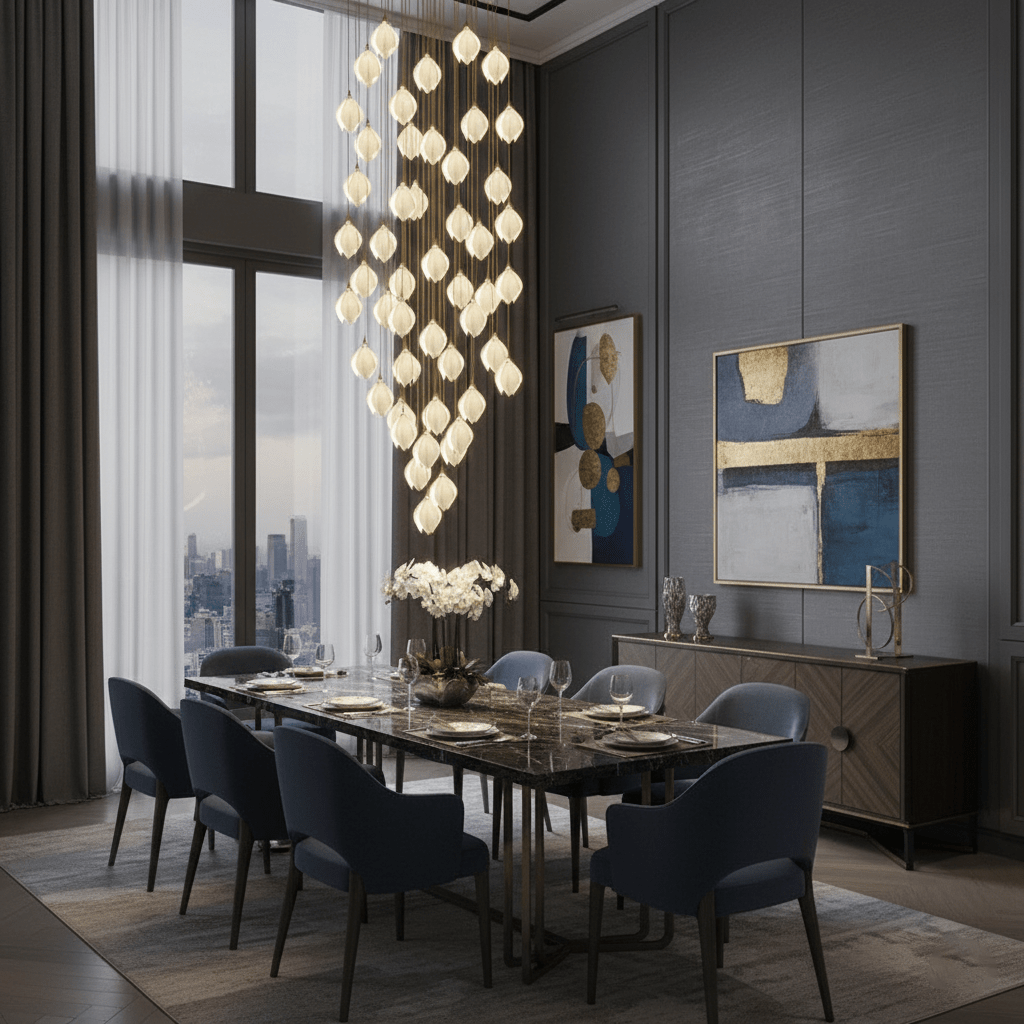 Lifiran Floral Pendant Light