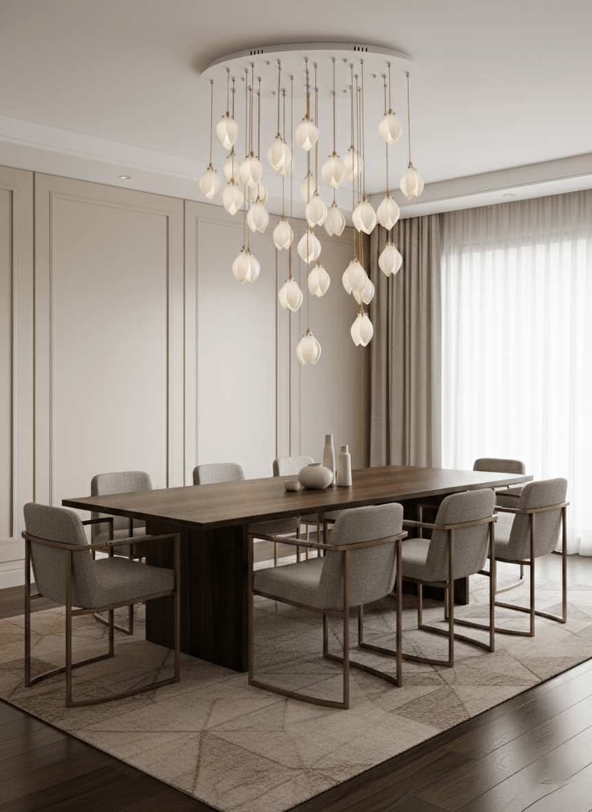Lifiran Floral Pendant Light