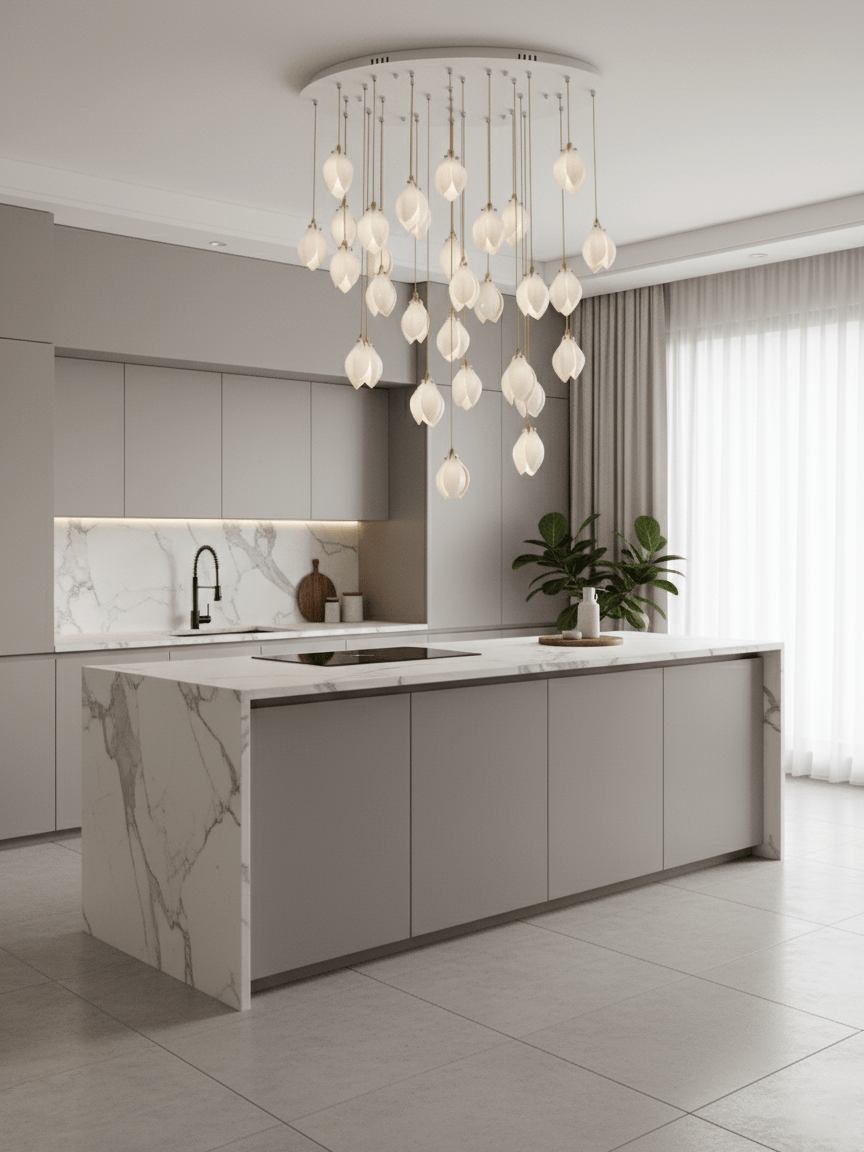 Lifiran Floral Pendant Light