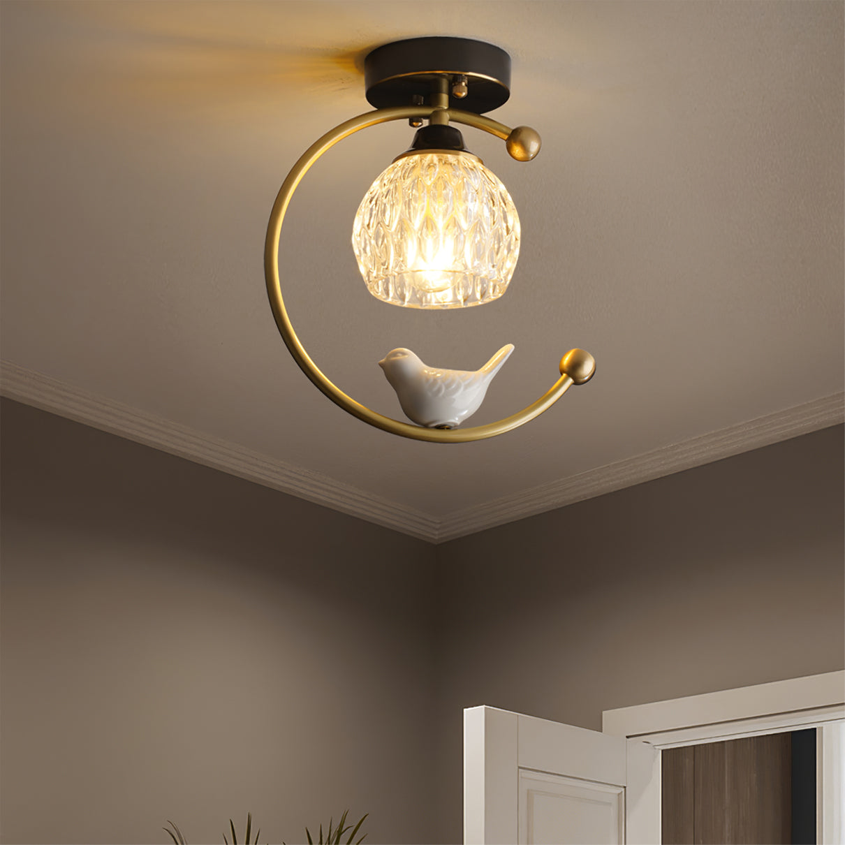 Aravero Bird Ceiling Light
