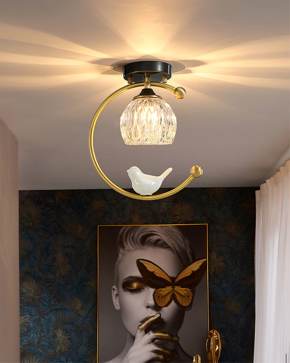 Aravero Bird Ceiling Light