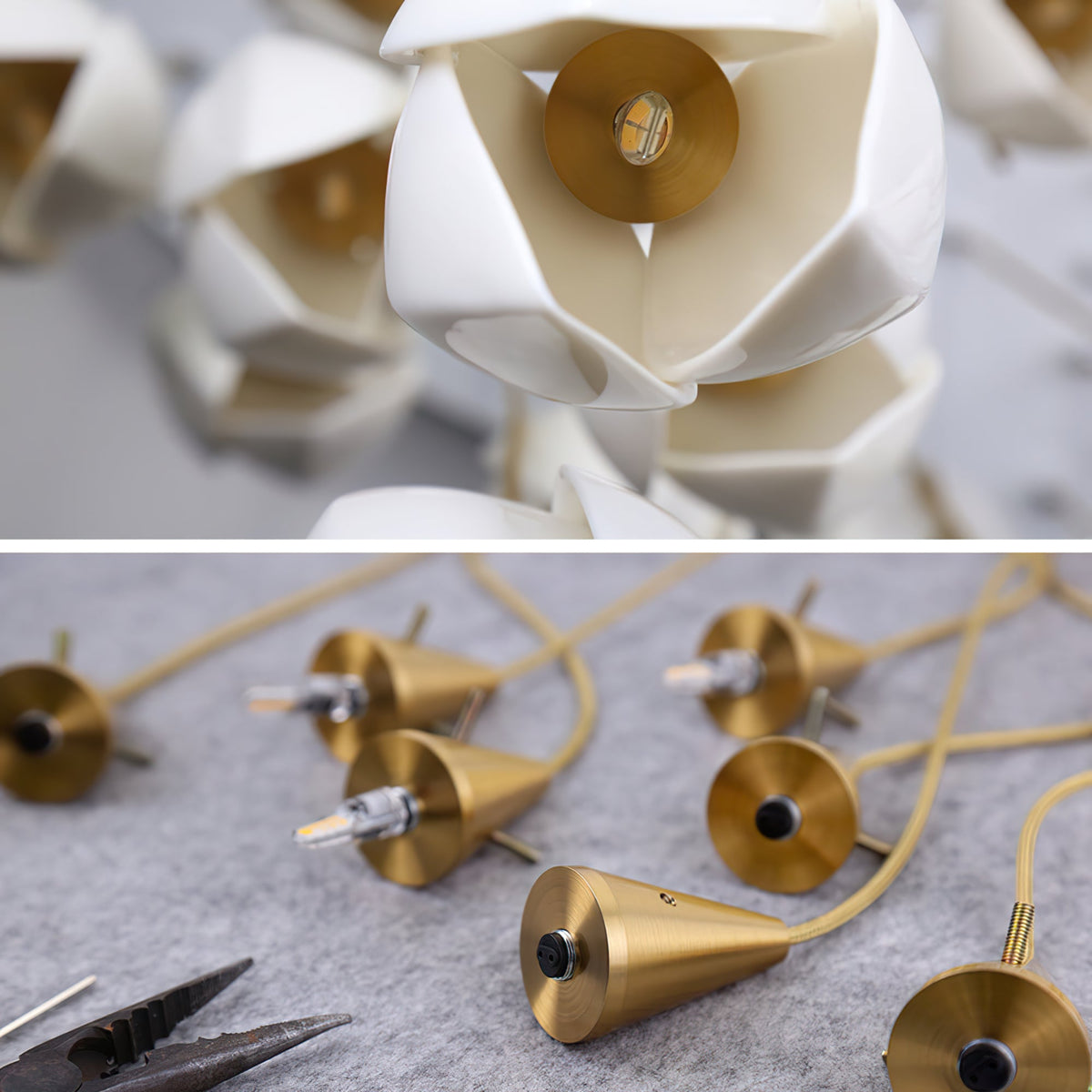Lifiran Floral Pendant Light