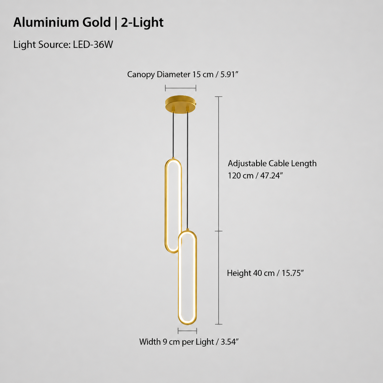 Zairon Pendant Light