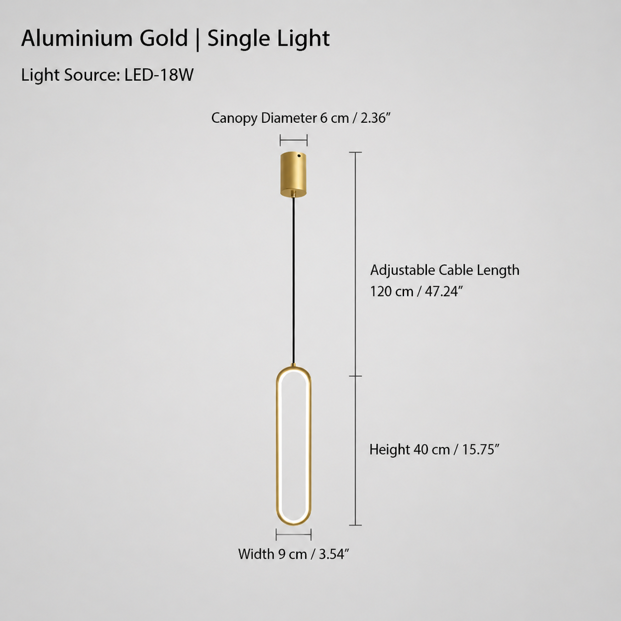 Zairon Pendant Light