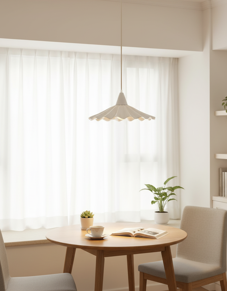 Fevi Ribbed Pendant Light