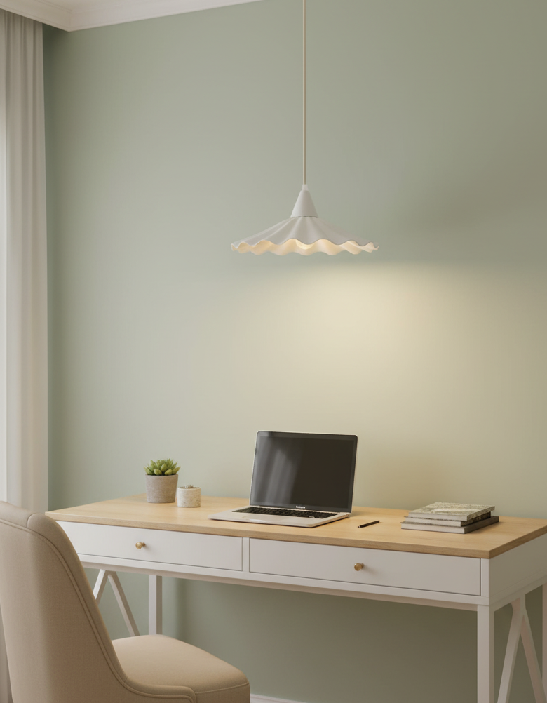 Fevi Ribbed Pendant Light