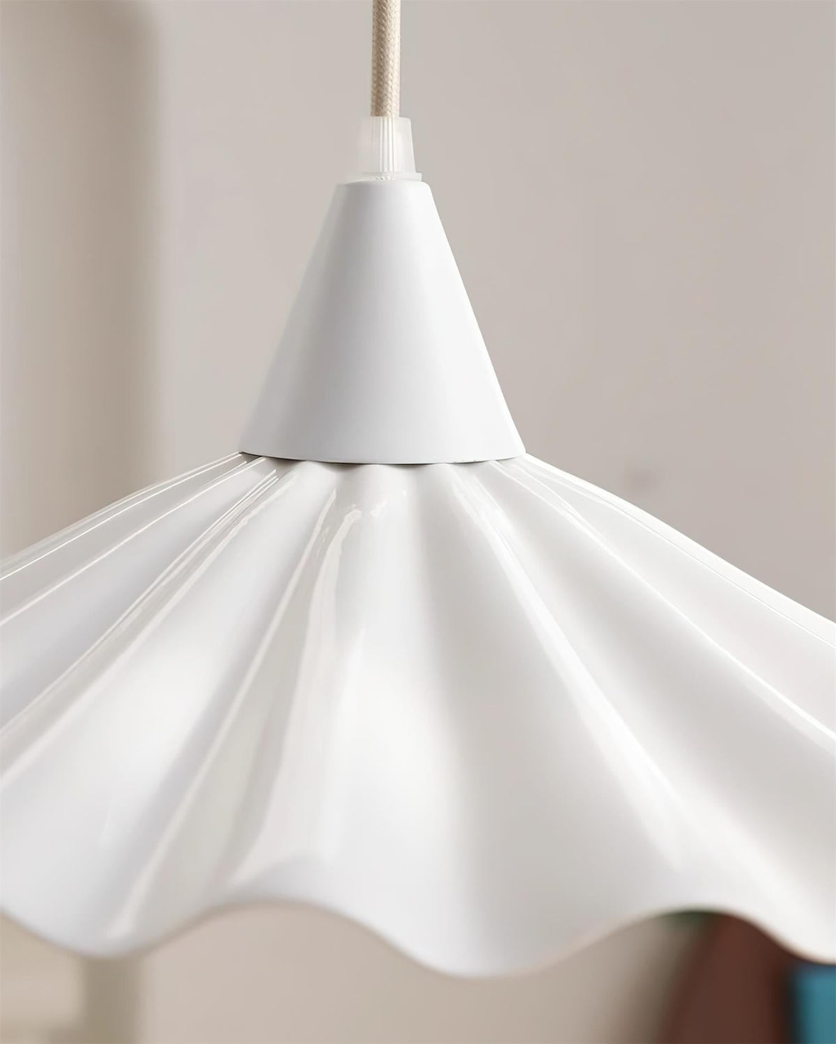 Fevi Ribbed Pendant Light