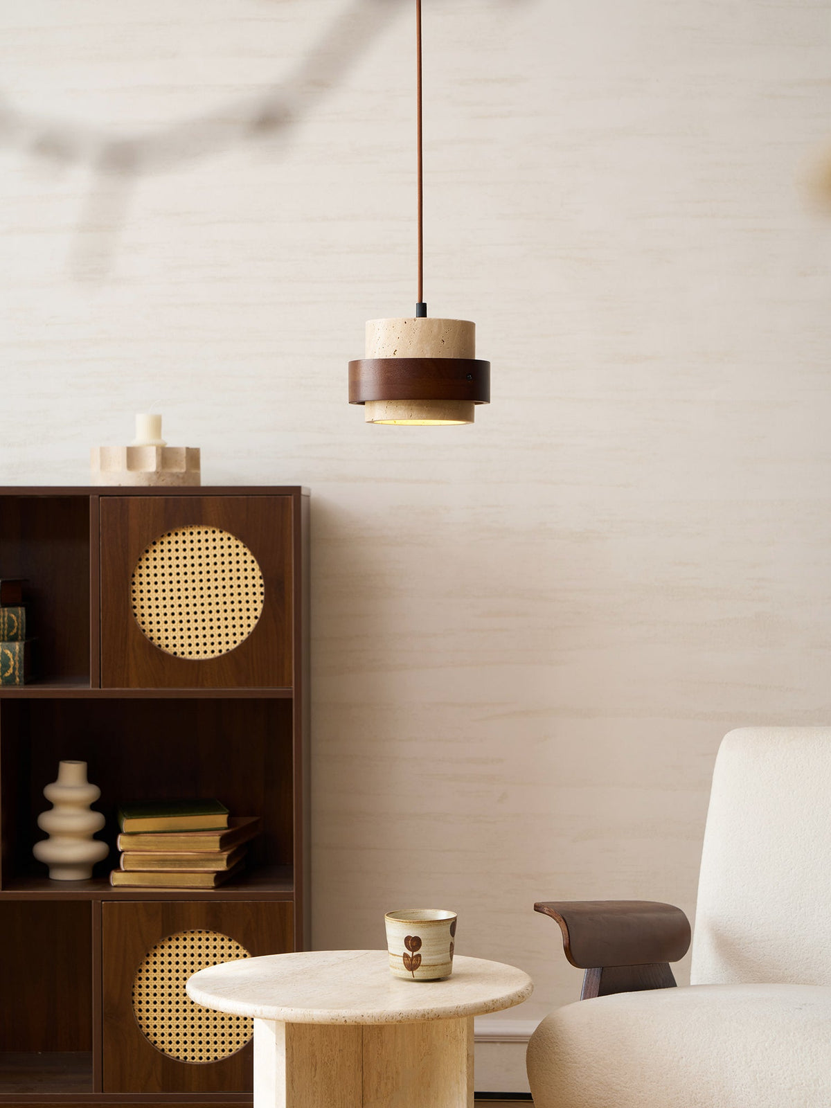 Tibavo Cylindrical Pendant Light