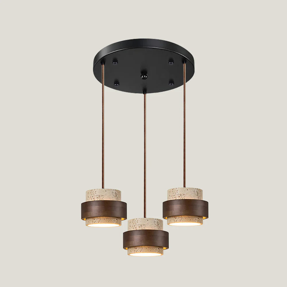 Tibavo Cylindrical Pendant Light