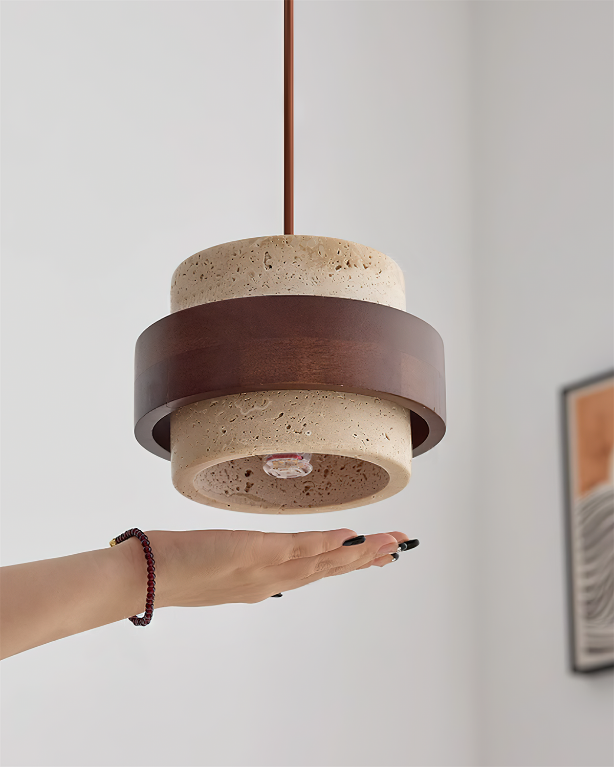 Tibavo Cylindrical Pendant Light