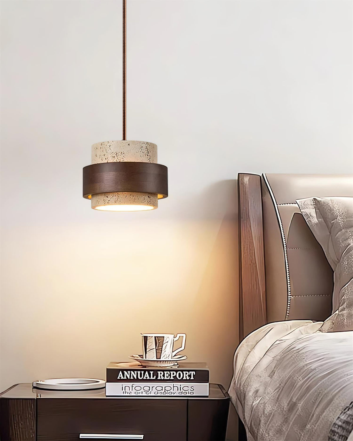Tibavo Cylindrical Pendant Light
