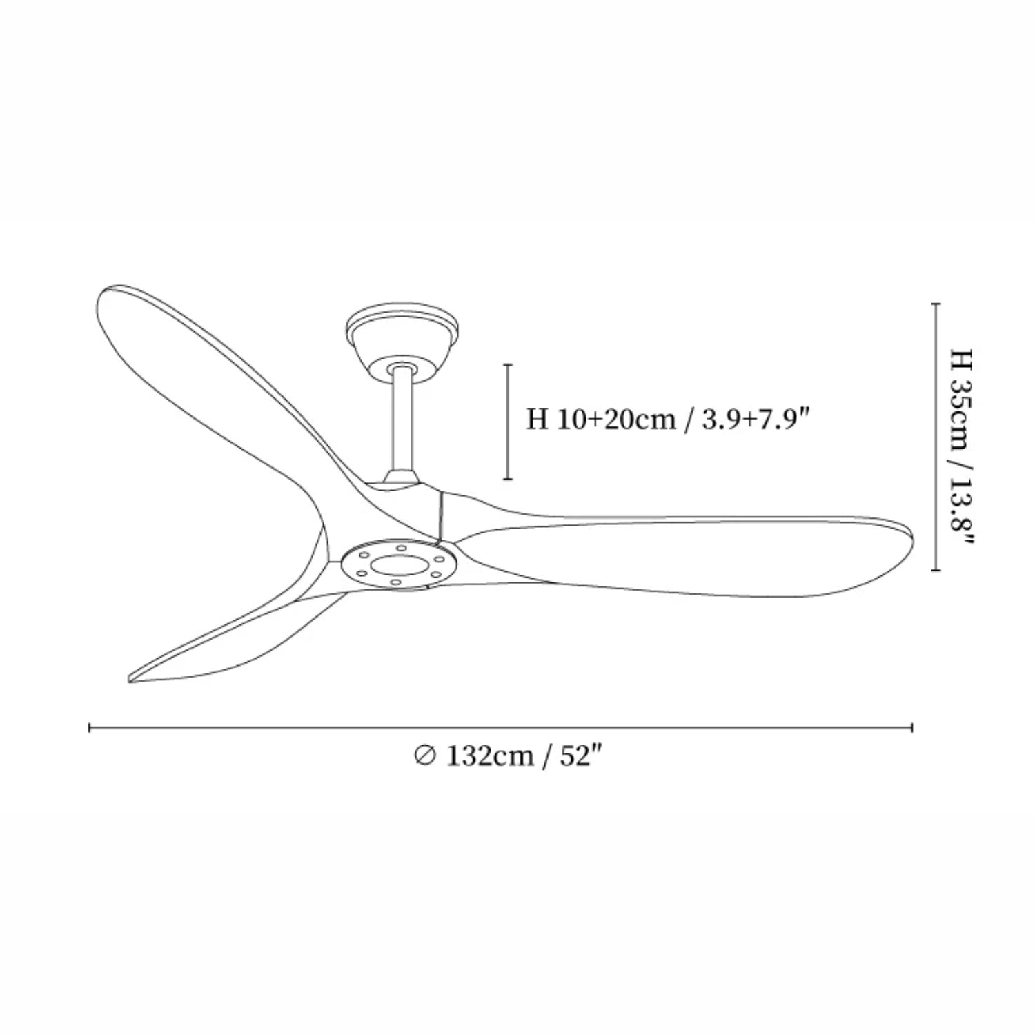 Zoheran Ceiling Fan
