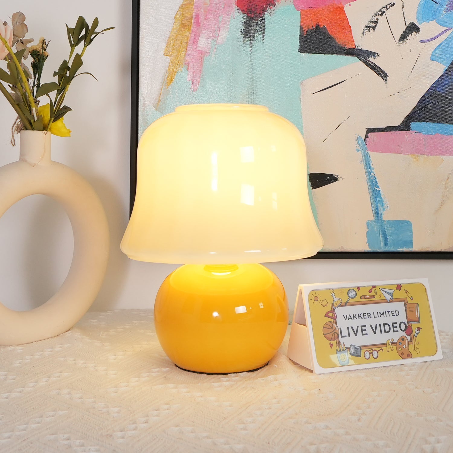 Bepolen Mushroom Table Lamp