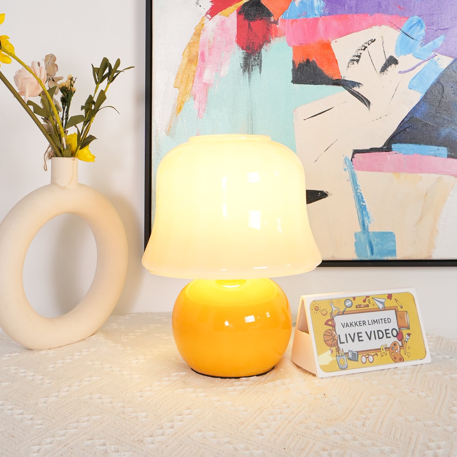 Bepolen Mushroom Table Lamp