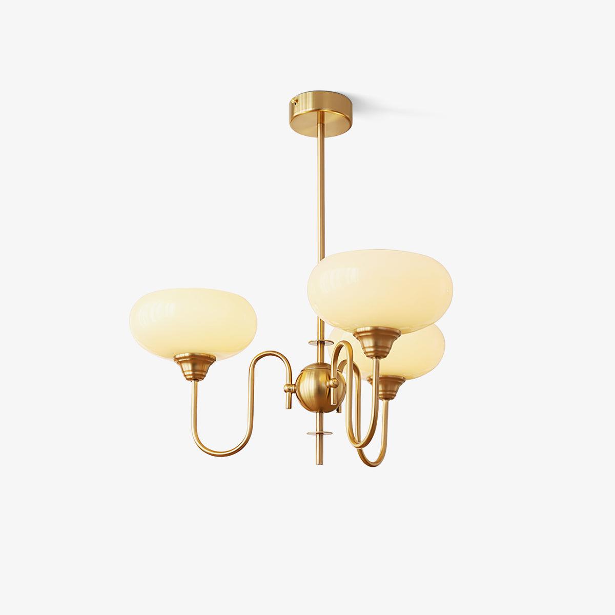 Creamy Persimmon Chandelier – detail 20