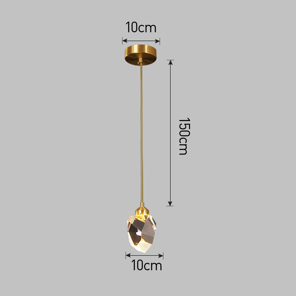 Crystal Drop Pendant Light