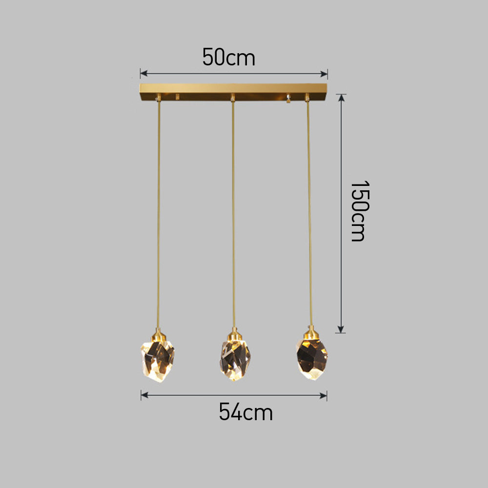 Crystal Drop Pendant Light