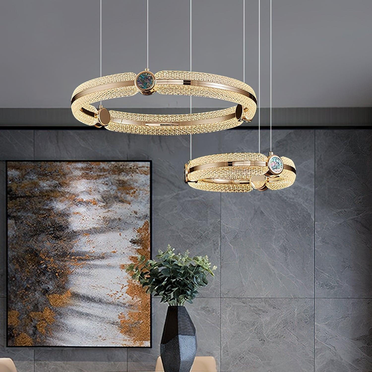Lomaze Ring Pendant Light