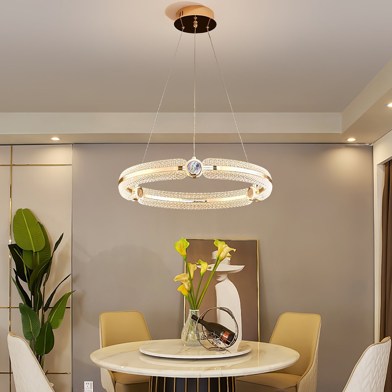 Lomaze Ring Pendant Light