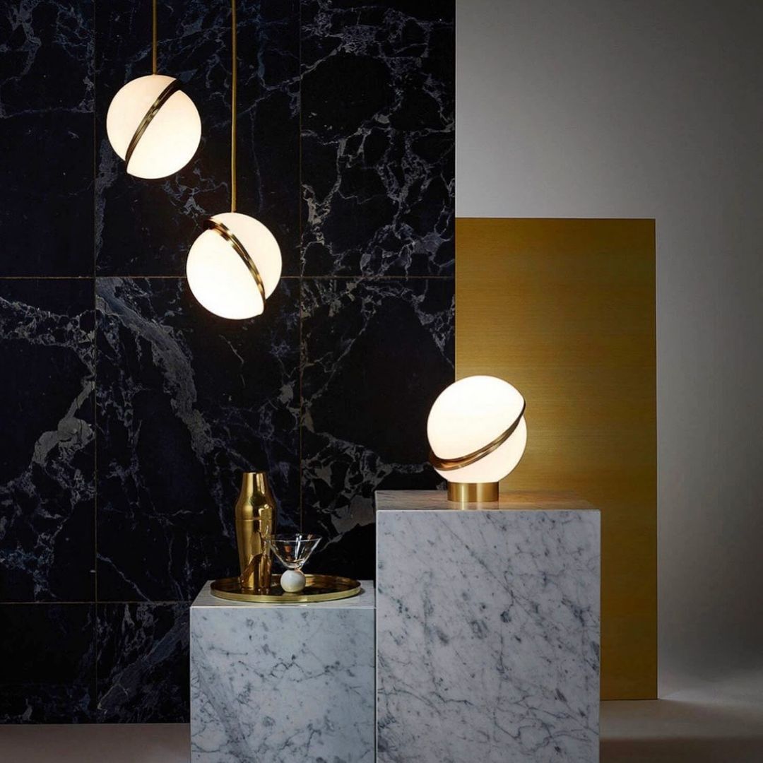 Nirelza Duo Spherical Pendant Light