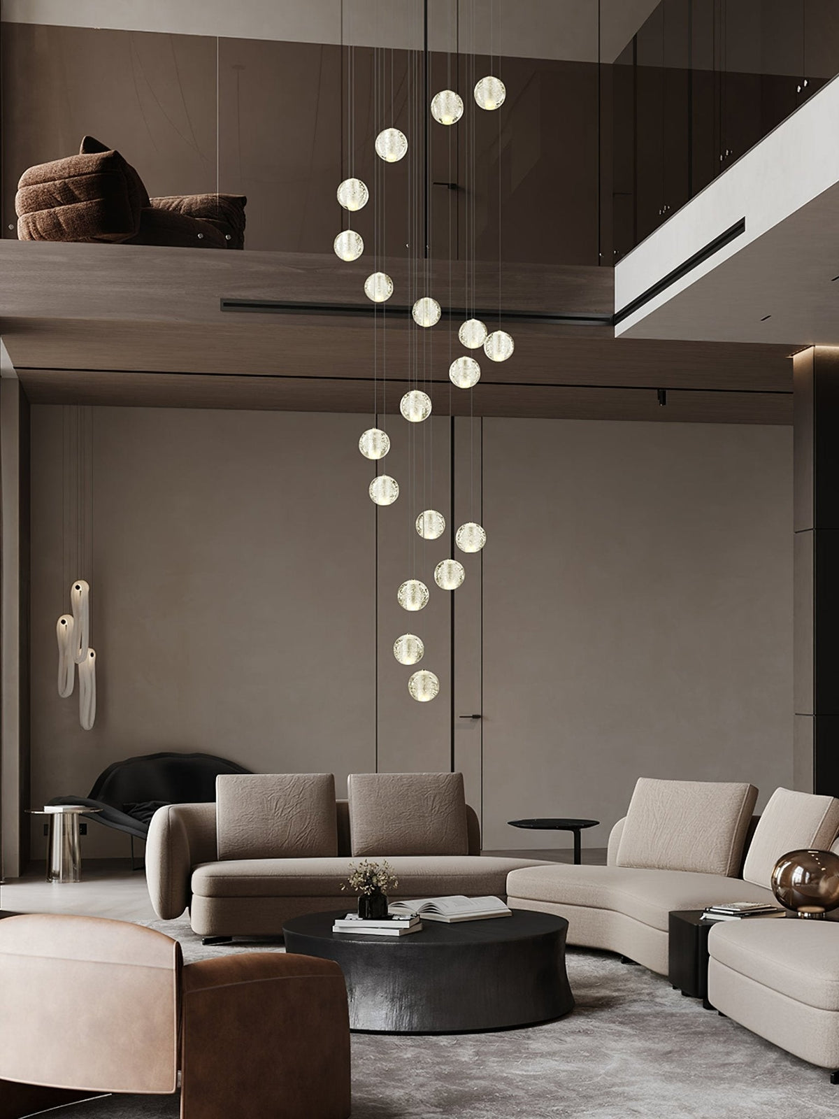 Crystal Bubbles Balls Pendant Lamp – detail 24